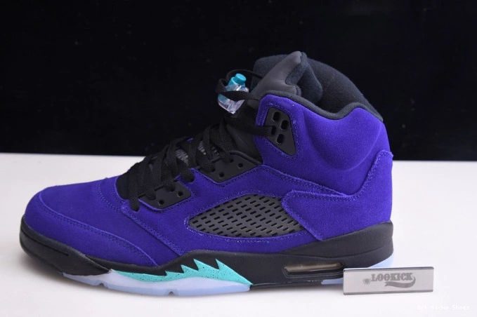 Air 136027-500 Grape Alternate Retro Jordan 5 0726